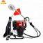 Mini harvester lawn mower / agriculture hand grass mower cutter