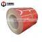 Prepainted galvanized Steel Coil PPGI 0.4mm thick galvanized sheet metal roll for roofing material