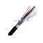 Single mode 6 core gyty53 direct buried fiber optic cable 3km price