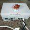 6m silver white color telescopic mast by motor driven