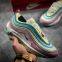 Cheap Nike Air Max 97 in Green Nike Shoes With Velcro Strap