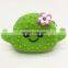 Customized Kawaii Cactus Design Women Clutch Coin Key Purse Promotion Mini wallet Silicone Cute Pouch