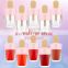 Custom Logo Rose Gold  Popsicle Brush Bling 15ml Ice Cream Bottle Unique Clear Lip Gloss Containers Tubes