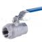 2 way High quality stainless steel mini ball valve 1/4 BSP