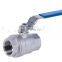 2-pc ball valve stainless steel / female male ball valve