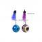 PET fun feather LED cat toy Tumbler spinning ball with sound