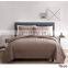 3pc Ultrasonic Embossed Solid Microfiber Queen King Size White Customized Wholesale  Quilt Sets