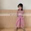 6818/Spring new arrival 100% cotton long sleeve kids t-shirt colorful stripe girls all match top