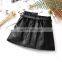 Girls irregular skirt half-length   skirt 2019 autumn new style Western style PU  Western style A-line skirt