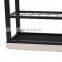 Customized modern and practical metal change shoe stool  Shelves Storage Bench With Seating for living room