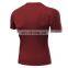 Wholesale Custom High Quality Fitness Compression Sport Gym T Shirt for Men