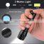 Ultra bright USB rechargeable waterproof mini LED torch flashlight for emergency