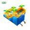 Roaring Rainforest Inflatable Bouncer Water Slide