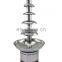 7 Layer and CE Certification chocolate fountain maker large chocolate fountain price