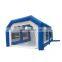 Cheap 0.55mm PVC Inflatable Car Wash Parking Carport Covers Mobile Spray Paint Booth Tents Inflatable Car Garage Tent