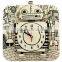 3d Wholesale Digital Wooden Wall Clock for Kids DIY Home Decor