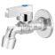 hot sell Brand bibcock good chrome single cold water wall mounted brand bibcock zinc body alloy tap bibcock