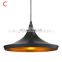 New design Black Iron Pendant Light E27 E26 Nordic Style Hanging Light