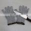 EN388 Hppe Level 5 Cut Resistant Work Gloves Cut Resistant Gloves Level 5 Anti Cut Gloves