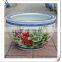 Big chinese famille rose porcelain ceramics plant pots planter