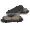 D1184 China premium ceramic brake pads OEM 04465-52180 for Toyota Prius/Yaris break pads