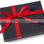 Quality gift boxes with ribbons rigid paper box for gift packaging new design with custom logo printing