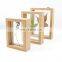 K&B wholesale home decorative dried flower leaves wood MDF picture photo frames