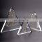 Triangle-Shaped Acrylic Necklace Display Stand 3pcs Acrylic Display Holder for Jewelry Store