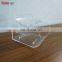 L shape 3 divider acrylic food container box for flour corn Plexiglass Candy Dispensers