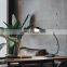 HUAYI High Quality Living Room Bedroom Iron Acrylic Aluminum LED Table Lamp
