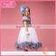 Oem service fancy grey dresses for baby girl, party dresses for girl 1-9 years