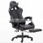 high back quality cheap price yellow purple pink office PC computer silla gamer pu leather racing gaming chair with footrest