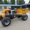 China high quality 1ton diesel garden mini dumper truck  wheelbarrow nice motor for sale