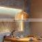 Vintage Japanese LED Pendant Light Dining Room Retro Chandelier Creative Wooden Bedroom Study Pumpkin Art Hanging Lamps