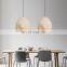 Nordic Minimalist Retro Cement Pendant Light for Restaurant Dining Room Coffee Hall Lighting Fixture