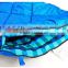 TOOTS Easy to carry Blue Warm Adult Sleeping Bag Outdoor Sports Camping Hiking With Carry Bag