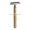 Premium Quality Olive Wood  Zero Waste Eco-Friendly Double Edge Blades Wooden Shaving Safety Razor For Men