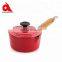 OEM cast iron eco-friendly enamel pot colorful cooking ware