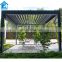 Modern Garden Gazebo Aluminum Electric Opening And Closing Patio Pergola Roof