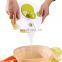 Large capacity household kitchen organizer new design manual plastic fruit mixer salad dryer vegetable spinner washer