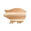 Custom/Wholesale Pig Shape Cutting Board in Acacia Wood Chopping Block