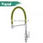 Rapsel New Style Green Color Pull Out Flexible Hose Kitchen Faucet