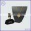 Heart shaped pendant necklace and earrings jewelry set