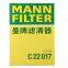 Filtro original genuíno da cabine MANN, filtro do motor do carro C22017 13717619267 para BMW