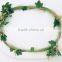 Decoration Wedding White Flower Wreath for Wedding Car/Christmas flower wreath