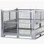 Caja de almacenamiento plegable de malla de alambre