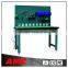 electronics workbench with optical lens prism