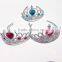 In stock factory price Electroplating plastic tiara princess crowns for kids for sale