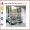 high quality scissor lift platform/stationary guide rail lift platform