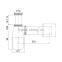 (J283-A)China supplier sink traps drain trap brass siphon